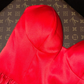 Simple A Line Sweetheart Neck Red Satin Long Prom Dress Evening Dress SH3106