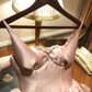 Princess A Line Straps Pink Satin Layered Chiffon Short Prom Dress Homecoming Dress SH7182