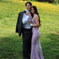 Chic Purple Backless Mermaid Prom Dress Long Evening Dress SH1085