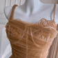 Sexy Brown Sheath One Shoulder Lace Prom Dress Birthday Dress SH4510