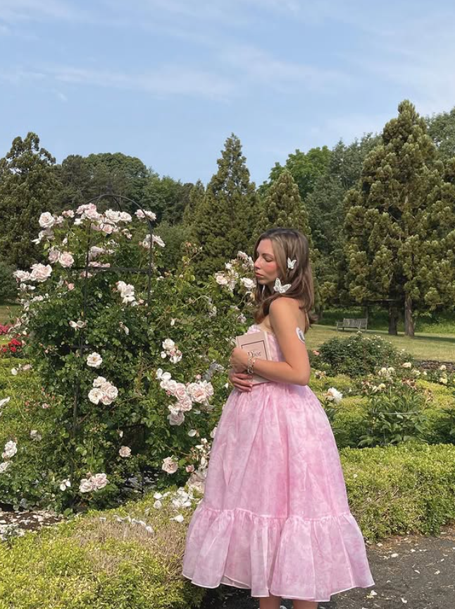 Pretty A Line Sweetheart Neck Sweety Organza Prom Dress Evening Dress SH4874