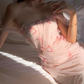 Light Pink Mermaid Off the Shoulder Butterfly Tulle Long Prom Dress Party Dress SH4037