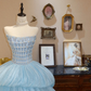 Stunning Ball Gown Strapless Rhinestone Layered Tulle Prom Dress Evening Dress SH7377