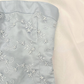 Cute Blue A Line Strapless Embroidery Satin Short Homecoming Dress Outfits SH3608