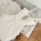 Sexy White Mermaid Halter Rhinestone Chiffon Prom Dress Party Dress SH4924