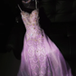 Purple A Line Sweetheart Neck Beaded Sequin Tulle Prom Dress Evening Dress SH3349