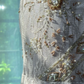 Vintage Grey Mermaid Spaghetti Strap Beaded Lace Prom Dress 22th Birthday Dress SH4415