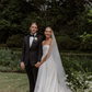 Ball Gown Simple Strapless White Satin Long Wedding Dress SH5354