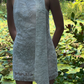 Gorgeous Sheath One Shoulder Beaded White Chiffon Short Homecoming Dress SH2213