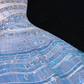 Silver Sequin Ball Gown Strapless Blue Tulle Prom Dress Party Dress SH3414