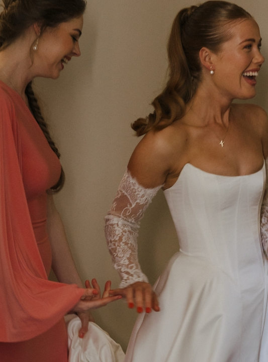 Stunning Ball Gown Strapless White Satin Wedding Dress SH4123