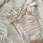 Vintage Ball Gown Strapless Pleated Satin Prom Dresses Wedding Dresses SH4645