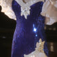 Shiny Mermaid Off the Shoulder Royal Blue Sequin Prom Dress Party Dress SH4069