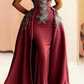 Mermaid Evening Dress Off Shoulder Silver Lace Embroidery Prom Dresses SA692