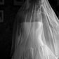 Simple A Line Strapless Corset White Satin Long Wedding Dress SH8255
