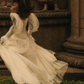 Stunning Charming Exquisite Beaded Flowy White Tulle Long Wedding Dress SH5451