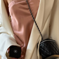 Cute Pink A Line Spaghetti Straps Satin Short Homecoming Dress Outfits SH4454