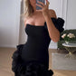 Stylish Bodycon One Shoulder Mini Graduation Dress Homecoming Dresswith Ruffles SH7988