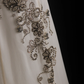 Vintage A Line V Neck Exquisite Beaded Chiffon Prom Dress Wedding Guest Dress SH5336