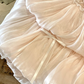 Sweety Two Piece A Line Strapless Light Pink Satin Short Prom Dress Homecoming Dress SH7180