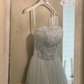Baby Blue A Line Strapless Beaded Tulle 18th Birthday Dress Prom Dress SH3847