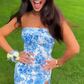Strapless Homecoming Dress Bodycon Prom Dress SH1093
