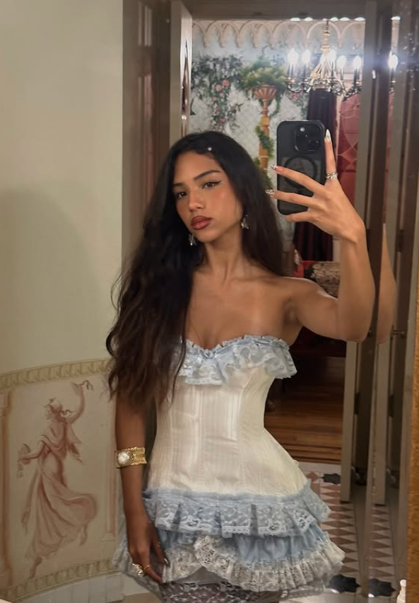 White A Line Sweetheart Neck Satin Lace Short Homecoming Dress Birthday Dress SH4657