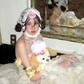 Princess A Line Strapless Layered Ivory Tulle Long Party Dress Birthday Dress SH2949