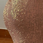 Rose Gold Sheath Spaghetti Strap Sequin Short Prom Dress Homecoming Dress Outfits SH6860