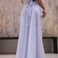 Elegant A Line Sweetheart Neck Black Lace Purple Chiffon Long Evening Dress Gown Dress SH3584
