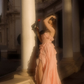 Princess A Line Sweetheart Neck Ruffle Light Pink Tulle Prom Dress Evening Dress with Slit SH2196