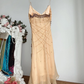 Vintage A Line Spaghetti Strap Sequin Beaded Chiffon Short Homecoming Dress Outfits SH4882