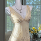 Charming Sheath V Neck Layered Appliques Ivory Chiffon Party Dress Evening Dress SH2965