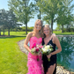 Unique Pink Strapless Mermaid Long Prom Dress Formal Party Evening Dress SH1167