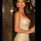 Lavish Mermaid Square Sleeveless Beaded Prom Dress Formal Evening Gowns SH6409