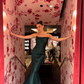 Vintage Emerald Mermaid Strapless Satin Prom Dress Evening Dress SH6342