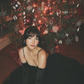 Cute Ball Gown Spaghetti Strap Black Tulle Long Prom Dress Party Dress SH5318