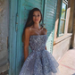 Sexy Sequins Mini Dress Homecoming Dress SH657