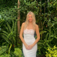 2026 New Simple Sheath Sweetheart Neck Lace Satin Long Prom Dress Evening Dress SH1143
