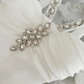 Sexy White Mermaid Halter Rhinestone Chiffon Prom Dress Party Dress SH4924