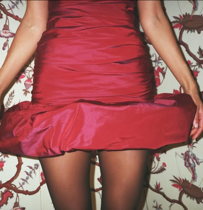 Navy Blue A Line Off the Shoulder Pleated Satin Short Homecoming Dress SH4782