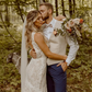 Romantic Mermaid Spaghetti Strap White Lace Long Wedding Dress SH5954