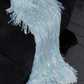 Gorgeous Exquisite Mermaid Beaded Blue Tulle Prom Dress Evening Dress Party Dress SH3618