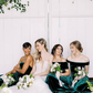 Stunning A Line Off the Shoulder Hunter Green Velvet Bridesmaid Dress Evening Dress SH3199