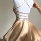 Backless Short Homecoming Dress Fashion Party Birthday Outfits  SH1416