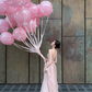 Pink Flowy Charming A Line Sweetheart Neck Sequin Tulle Long Prom Dress Formal Dress SH3667