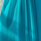 Peacock Blue A Line One Shoulder Chiffon Prom Dress Wedding Guest Dress SH4487