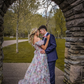 Elegant Off The Shoulder Flowers Long Prom Dress Tulle Evening Dress SH877