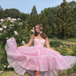 Pretty A Line Sweetheart Neck Sweety Organza Prom Dress Evening Dress SH4874