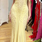 Sexy Black Mermaid Straps Lace Chiffon Long Party Dress Evening Dress Date Dress SH3464